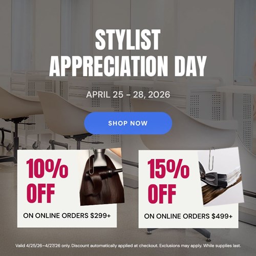Stylist Appreciation Sale (4/25-4/28)