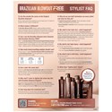 BRAZILIAN BLOWOUT Stylist FAQ Sheet