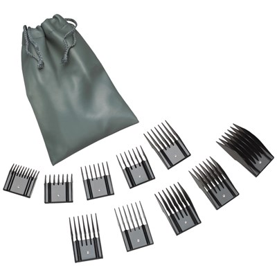 Burmax Universal Comb Pouch Set 10 pc.