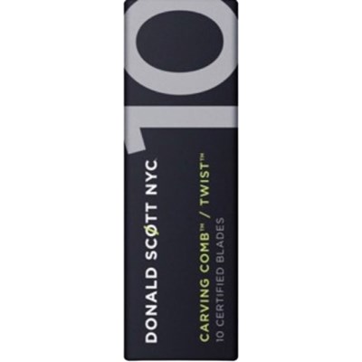DONALD SCOTT NYC CARVING COMB & TWIST BLADES