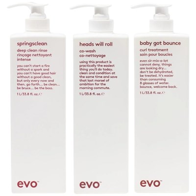 evo curls liter trio 3 pc.