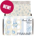 Framar Embossed Pop Up Foil Medium Beach Bum 5 inch x 11 inch 500 ct.