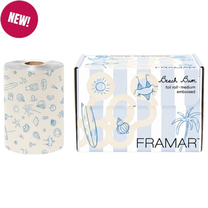Framar Embossed Foil Roll Medium Beach Bum 320 ft.