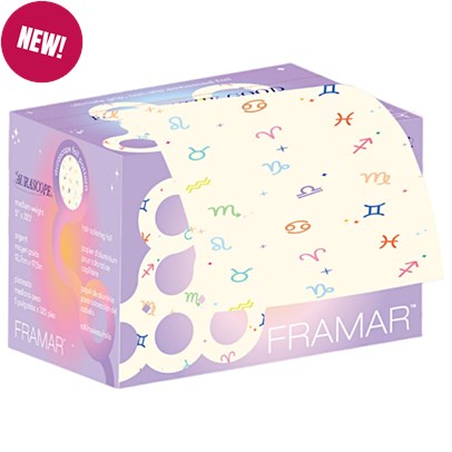 Framar Embossed Foil Roll Medium Aurascope 320 ft.