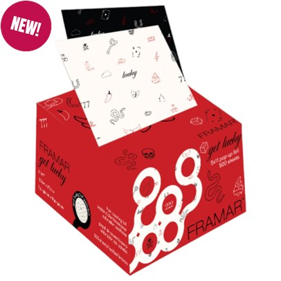 Framar Get Lucky Pop Up Foil 5 inch X 11 inch 500 ct.