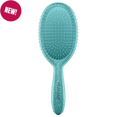 Framar Glitter Detangle Brush - Frosting