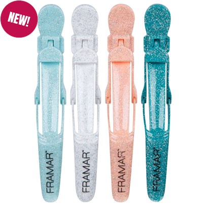 Framar Glitter Gator Grips 4 pk.