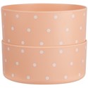 Framar Peach Please Bamboo Bowls 2 pc.