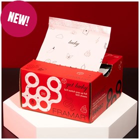 Framar Get Lucky Pop Up Foil 5 inch X 11 inch 500 ct.