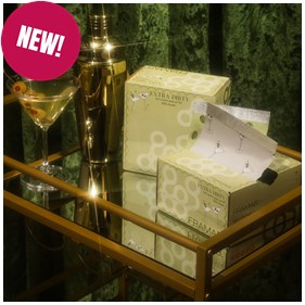 Framar Embossed Switch Pop Up Foil Medium Extra Dirty 5 inch x 11 inch 500 ct.