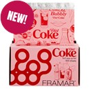 Framar Embossed Pop Up Foil Medium Diet Coke 5 inch x 11 inch 500 ct.