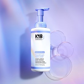 K18 TripleBright purple shampoo 4.2 Fl. Oz.