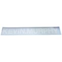 KEVIN.MURPHY Brand Window Cling 14 inch x 1.5 inch