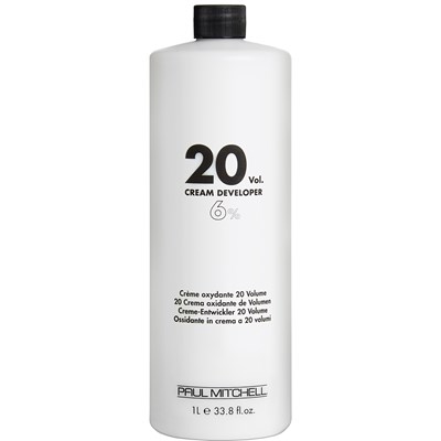 Paul Mitchell Cream 20 Volume Developer Liter
