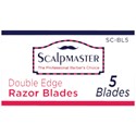 Scalpmaster Double Edge Razor Blades 5 pc.