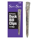 Soft 'n Style Boxed Duck Bill Clips 12 pk.