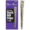 Soft 'n Style Boxed Duck Bill Clips 12 pk.
