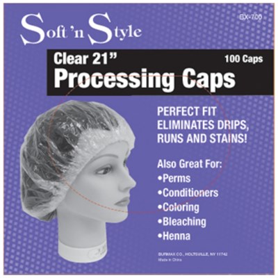 Soft 'n Style Clean Processing Caps 100 Pack 100 pc.