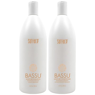 Surface Hair BASSU MOISTURE SHAMPOO & CONDITIONER Liter Duo 2 pc.