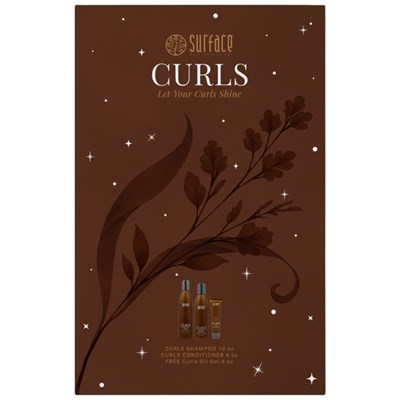 Surface Hair CURLS HOLIDAY BOX SET 3 pc.