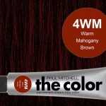 4WM-Warm Mahogany Brown - PM the color