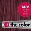 6RV-Dark Red Violet Blonde - PM the color