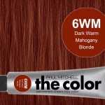 6WM-Dark Warm Mahogany Blonde - PM the color