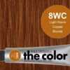 8WC-Light Warm Copper Blonde - PM the color