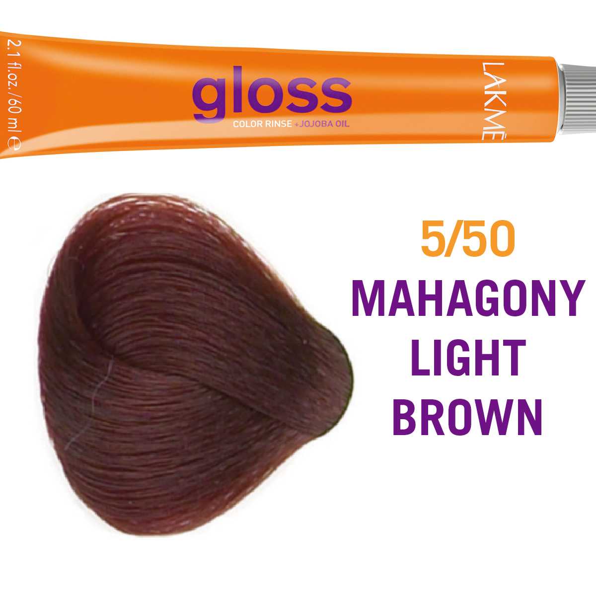 GLOSS 5/50 MAHOGANY LIGHT BROWN - Sullivan Beauty